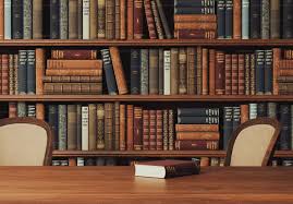 Photo of a library